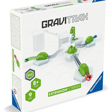 Ravensburger GraviTrax Triplex - Add On Extension Accessory Marble Run and Construction Toy For Kids Age 8 Years Up - STEM [Amazon Exclusive]
