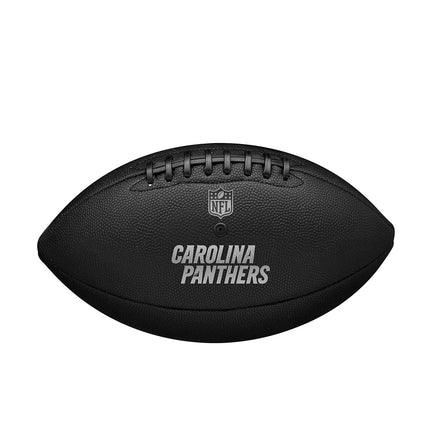 WILSON NFL Team Metallic Premiere Football - Official Size, Carolina Panthers