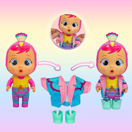Cry Babies Magic Tears - Dress Me Up Series | 8 Surprise Accessories, Surprise Doll Wave 2, Multicolored, (86340)