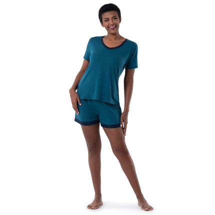 Fruit of the Loom Women's Nightwear Pajamas, Sleev