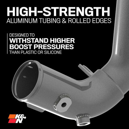 K&N Charge Pipe Kit compatible with Honda Civic XI L4 1.5L Turbo 2022-2023 (77-1022KC)