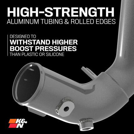 K&N Charge Pipe Kit compatible with Honda Civic XI L4 1.5L Turbo 2022-2023 (77-1022KC)