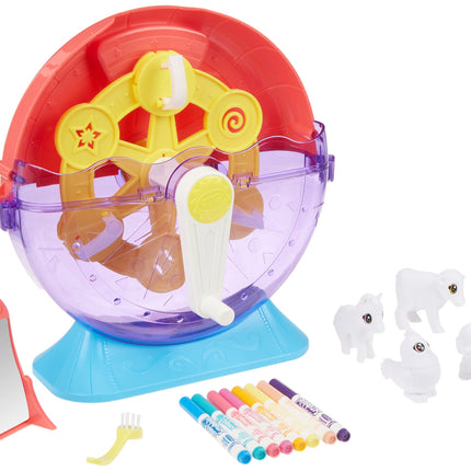 Crayola Scribble Scrubbie Pets Carnival Playset, Pet Grooming Toy, Animal Toys for Girls & Boys, Gift for Kids, Ages 3+