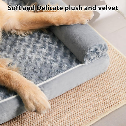 BFPETHOME Orthopedic Washable XLarge Dog Bed for Senior Dog Cozy Sleep