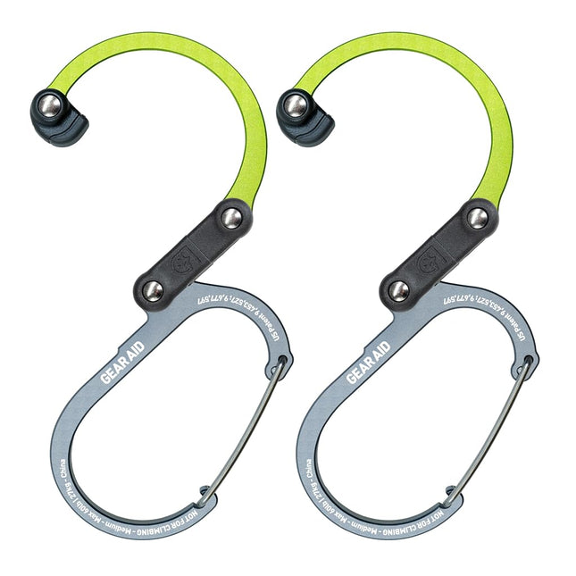 Gear AID HEROCLIP Carabiner Gear Clip and Hook (Me