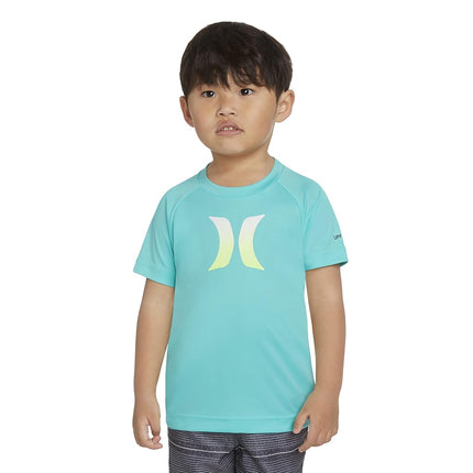 Hurley boysRash Guard Shirt Short-Sleeve Rash Guard Shirt - Green - X-Large