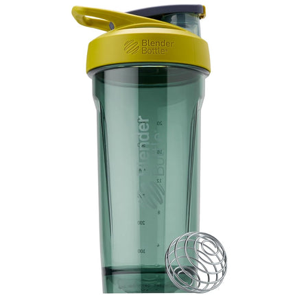 BlenderBottle Sport Shaker avec fouet mélangeur, 828 ml, Jaune – Shakes protéinés et hydratation pour athlètes et passionnés de fitness, mélange facile, durable et léger, couvercle verrouillable