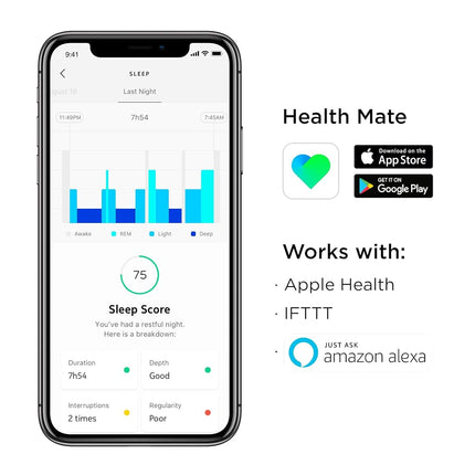 Withings Sleep Tracking Mat, Grey