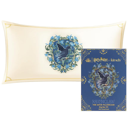 Kitsch x Harry Potter Satin Pillowcase with Zipper