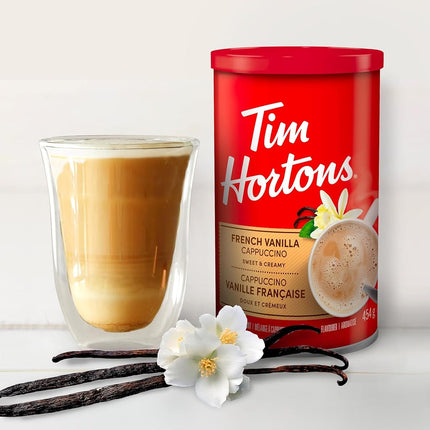 Tim Horton's Hot Cappuccino - French Vanilla