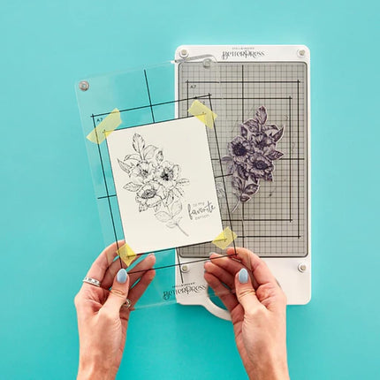 SPELLBINDERS - BETTERPRESS Letterpress System (BP-001), WHITE
