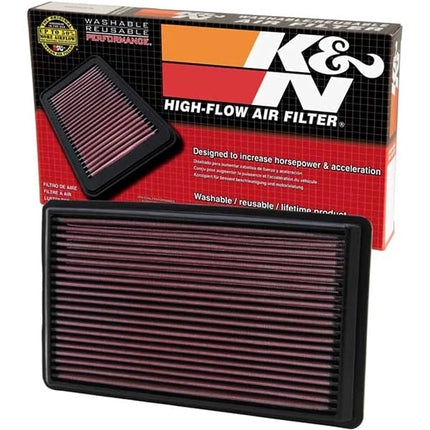 K&N Engine Air Filter: High Performance, Premium, Washable, Replacement Filter: Compatible with 1986-2008 SUBARU (Impreza, WRX, Forester, Legacy, Outback, Liberty, SVX, Loyale, Alcyone, RX), 33-2232