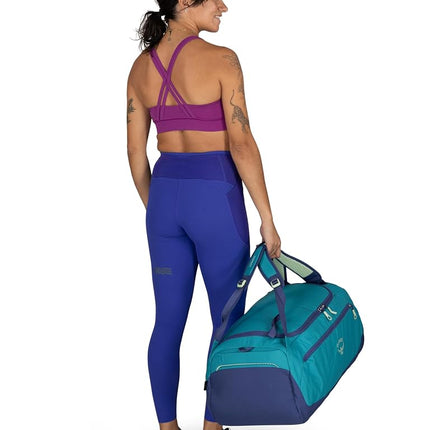 Bolsa de lona unisex Osprey Daylite, 45L, azul Spikemoss/Alkaline, talla única
