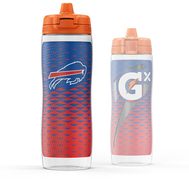 Gatorade Gx NFL Non Slip Squeeze Bottles, 30oz, Gx