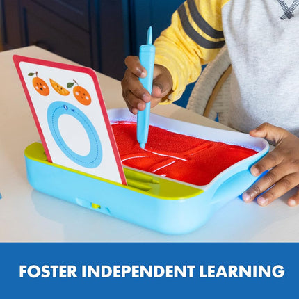 Learning Resources Light-Up Tracing Centre Alphabet Activity Set, Preschool Learning Toy, Portable Light Table for Kids, Light up Sensory Play Tray, Light Box Activities, Boys and Girls Ages 3+