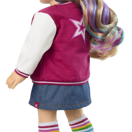 American Girl, Truly Me 18-inch Doll #110 with Blue Eyes, Wavy Blonde Hair, Light Skin with Freckles, for Ages 6+