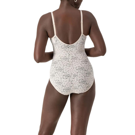 Bali Faja moldeadora de encaje suave para mujer DF8L10, palo de rosa, 34D