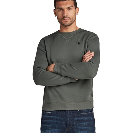 G-STAR Men's Premium Core Sweater, Grey (graphite 