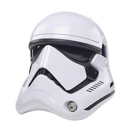 Star Wars The Black Series Casque Électronique Premium Stormtrooper du Premier Ordre, Article de Collection de Jeu de Rôle Le Dernier Jedi