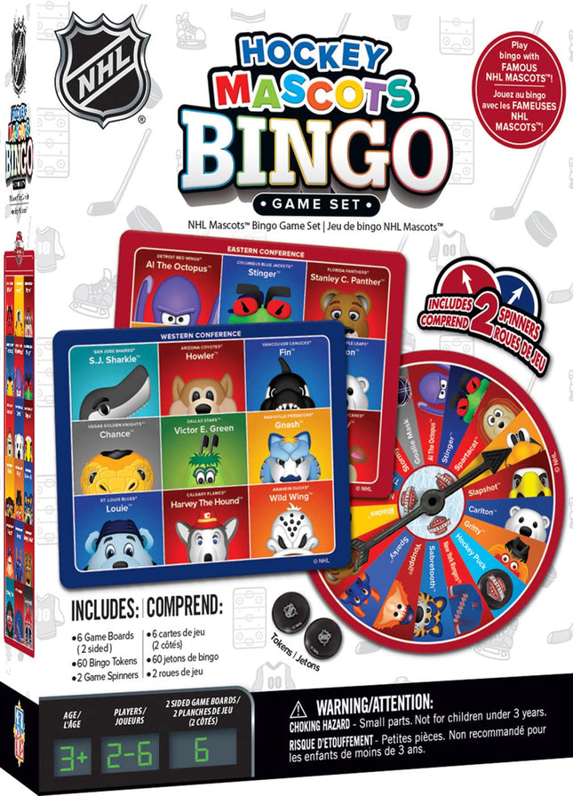 MasterPieces NHL Mascots Bingo