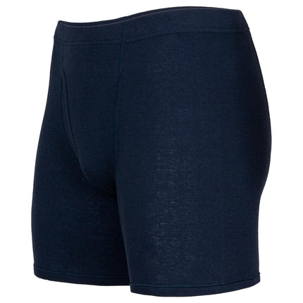 Gildan Men's Underwear Covered Waistband Boxer Briefs, Multipack, Mixed Royal (5-Pack), Small (Pack of 5)