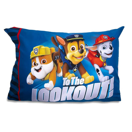 Paw Patrol Toddler Fitted Sheet and Pillow Case Set, Red
