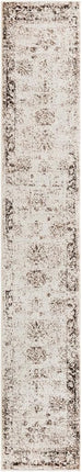 Alfombra de área Unique Loom 3134037, 2.5 x 13, Beige