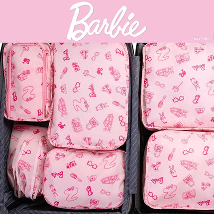 Collectibles Care Bears Beauty 7 Piece Soft Storage Organization Packing Cubes Travel Set (Officially Licensed Product) By Franco