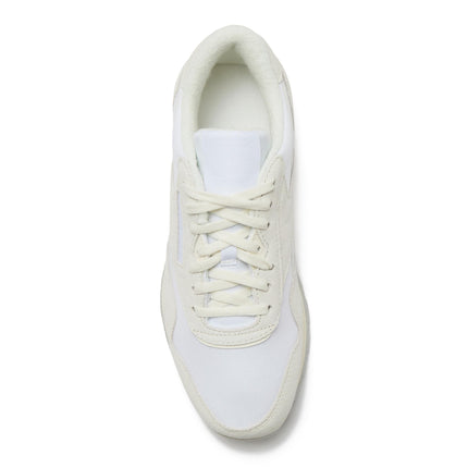 Reebok Men's Classic Nylon Sneaker, White/Barely Grey/Chalk, 7 UK