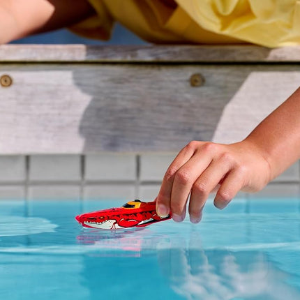 Robo Alive ZURU Robo Boats, White Shark & Dino Shark Boat, 2er-Pack, by ZURU Water Activated Boat Toy, Boys, Bath, Pool (Amazon Exclusive)
