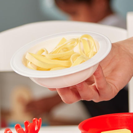 Melissa & Doug Coffret Pâtes à Cuisiner et Servir | Jouet en bois pour cuisine d'enfant, avec accessoires de cuisson | 3 ans et +