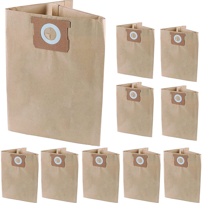 Pack 10 Vacuum Bags For DEWALT 6 to 10 Gallon Shop