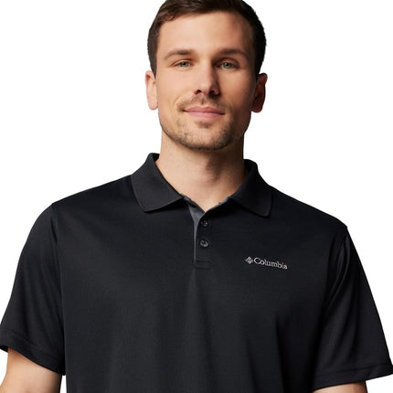 Columbia Men's Utilizer Polo Polo Shirt, Black, Size XL