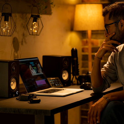 Yamaha HS4 Powered Studio Monitor in Black, Pair (HS4 B)