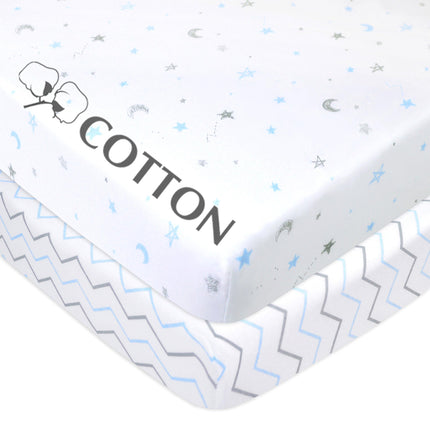 American Baby Company 100-Percent Cotton Value Jersey Knit Fitted Pack N Play Sheet