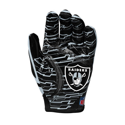 Wilson NFL Stretch Fit Football Gloves - Adult, Las Vegas Raiders