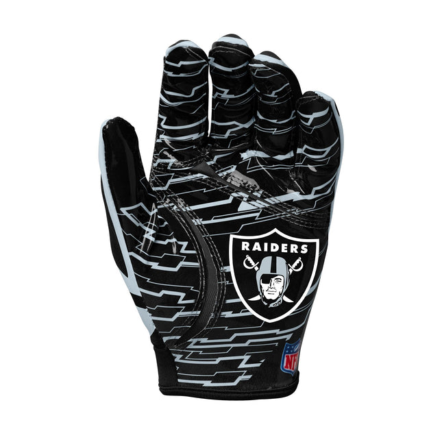 Wilson NFL Stretch Fit Football Gloves - Adult, Las Vegas Raiders