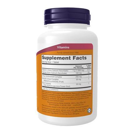 NOW Vitamin C-1000 Complex, 90 Buffered Tablets