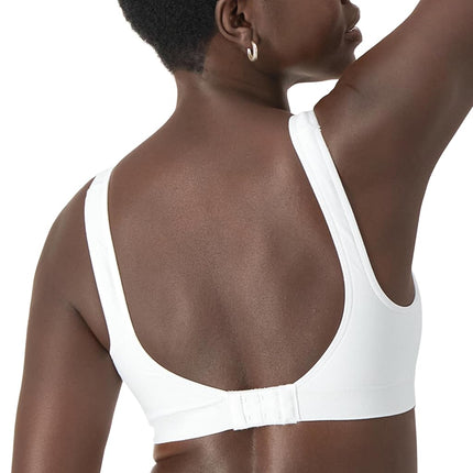Bali Women's Comfort Revolution Wirefree Bra with Smart Sizes DF3484, White, Small