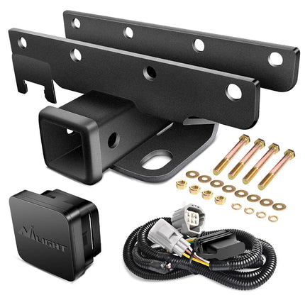 Nilight - JK-61A 2" inch Rear Bumper Tow Trailer H