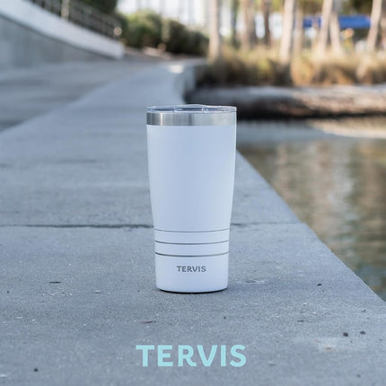 Tervis Traveler NFL Washington Commanders - Gobelet Isotherme à Triple Paroi Slogan Garde les Boissons Froides et Chaudes, 590 ml, Acier Inoxydable