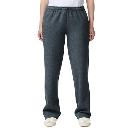 GILDAN Men's Fleece Open Bottom Pocketed Sweatpant