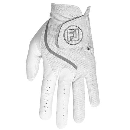 FootJoy SciFLEX Mens White Cadet Golf Glove - Medi