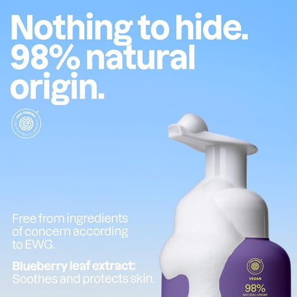 ATTITUDE Natural Foaming Hand Soap for Kids and all Family, Hypoallergenic Biodegradable Vegan and Cruelty-Free, Vanilla & Pear, 295 mL