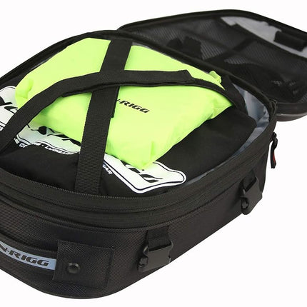 Nelson-Rigg CL-1060-S2 Black Commuter Sport Motorcycle Tail Bag