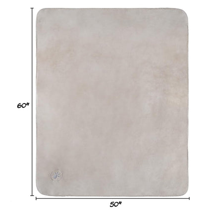 Petmaker Waterproof Blanket for Dogs and Cats - Reversible 50x60 Throw for Couch, Bed, or Car Protection Against Spills, Stains, and Pet Fur (Tan)