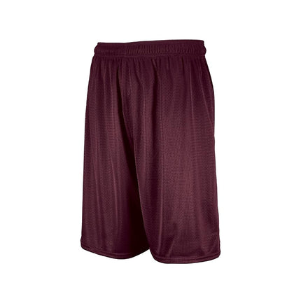 Russell Athletic Men's 9 Inch Mesh Short Maroon