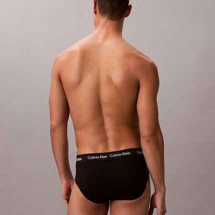 Calvin Klein Cotton Stretch Multipack Hip Brief - black - XL