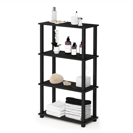 Furinno TURN-S-TUBE 4-Tier Tool-Free Corner Open S