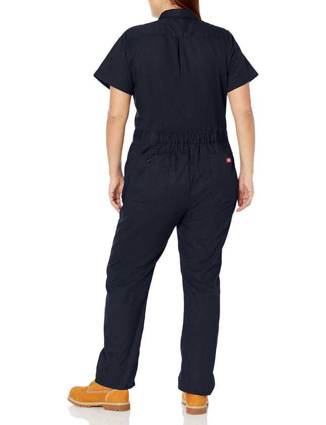 Dickies - Mono corto de manga corta de talla grande para hombre, color azul marino oscuro, 1X